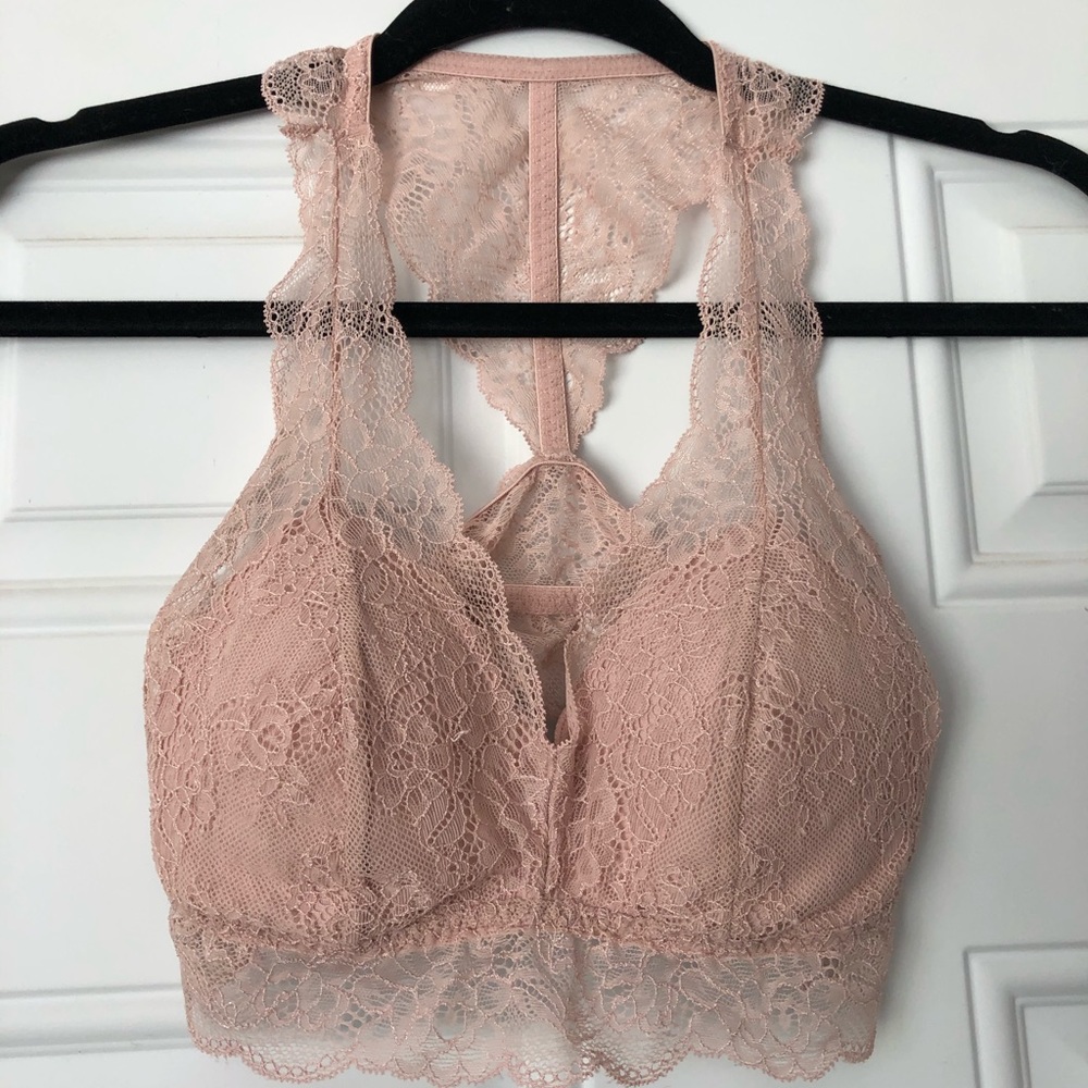 Lacy Pink Bralette